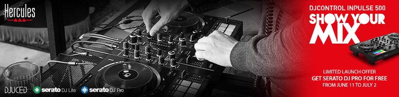 Nieuwe release: Hercules DJControl Inpulse 500! Nieuwe release: Hercules DJControl Inpulse 500!